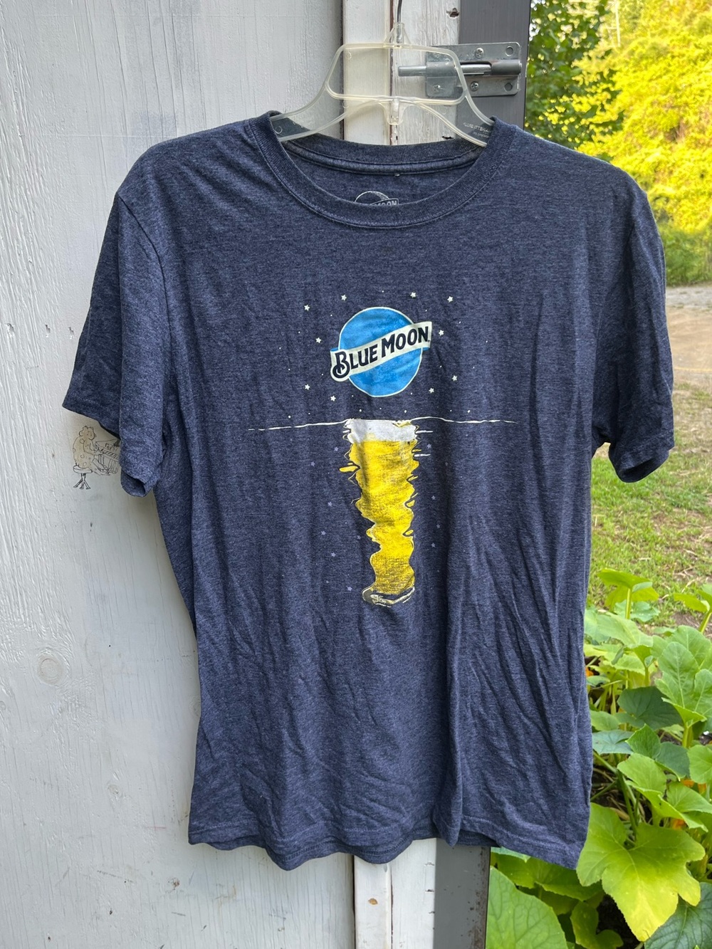 Men’s Navy Graphic T-Shirt - Blue Moon Logo